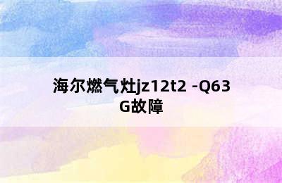 海尔燃气灶jz12t2 -Q63G故障